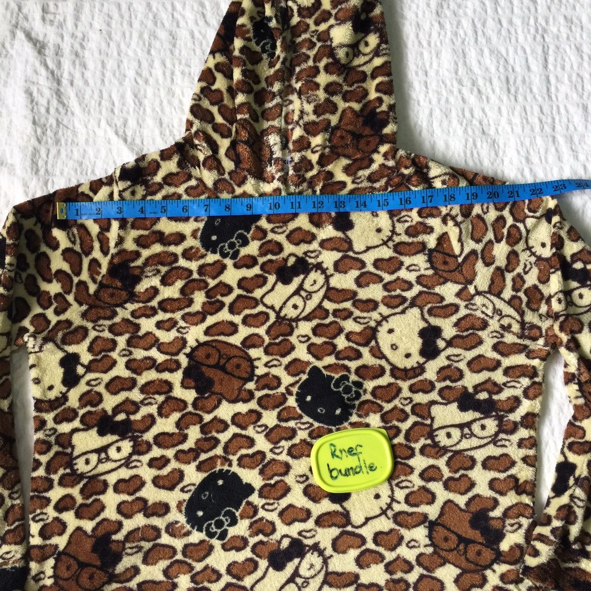 Anime Full print hello kitty cartoon sweatshirt fleece hoodie Size US L / EU 52-54 / 3 - 12 Thumbnail