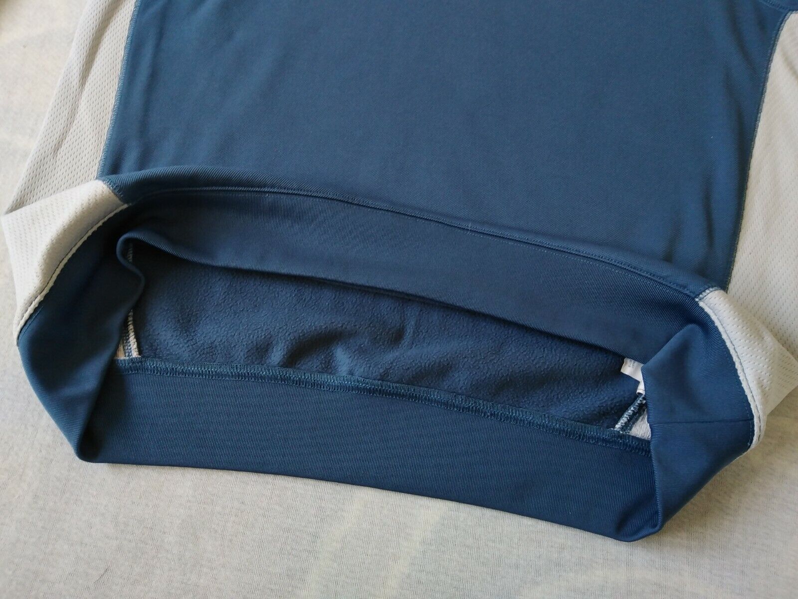 Nike 90s Vintage Nike Athletic Sweatshirt Jumper Big Swoosh Navy Size US L / EU 52-54 / 3 - 8 Thumbnail