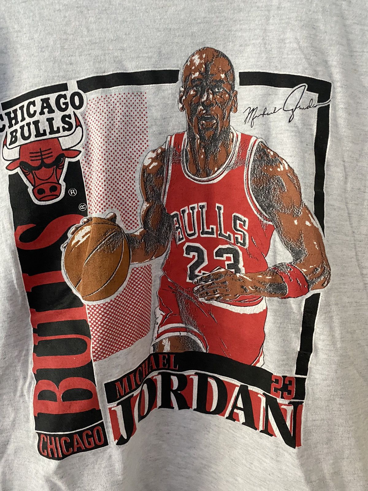 NBA × Nutmeg × Vintage Vintage Michael Jordan Chicago Bulls tee Size US S / EU 44-46 / 1 - 3 Thumbnail