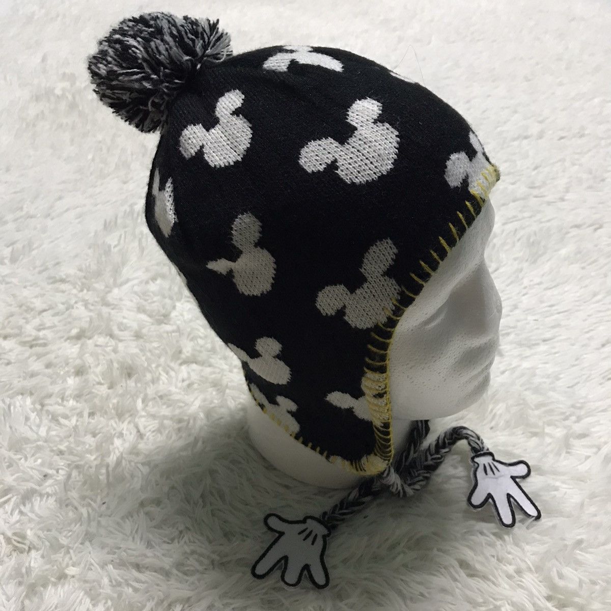 Disney × Mickey Mouse Mickey Mouse snow cap hat beanie Size ONE SIZE - 11 Thumbnail