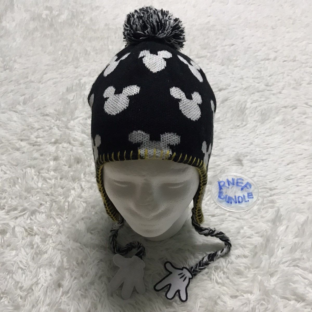 Disney × Mickey Mouse Mickey Mouse snow cap hat beanie Size ONE SIZE - 9 Thumbnail