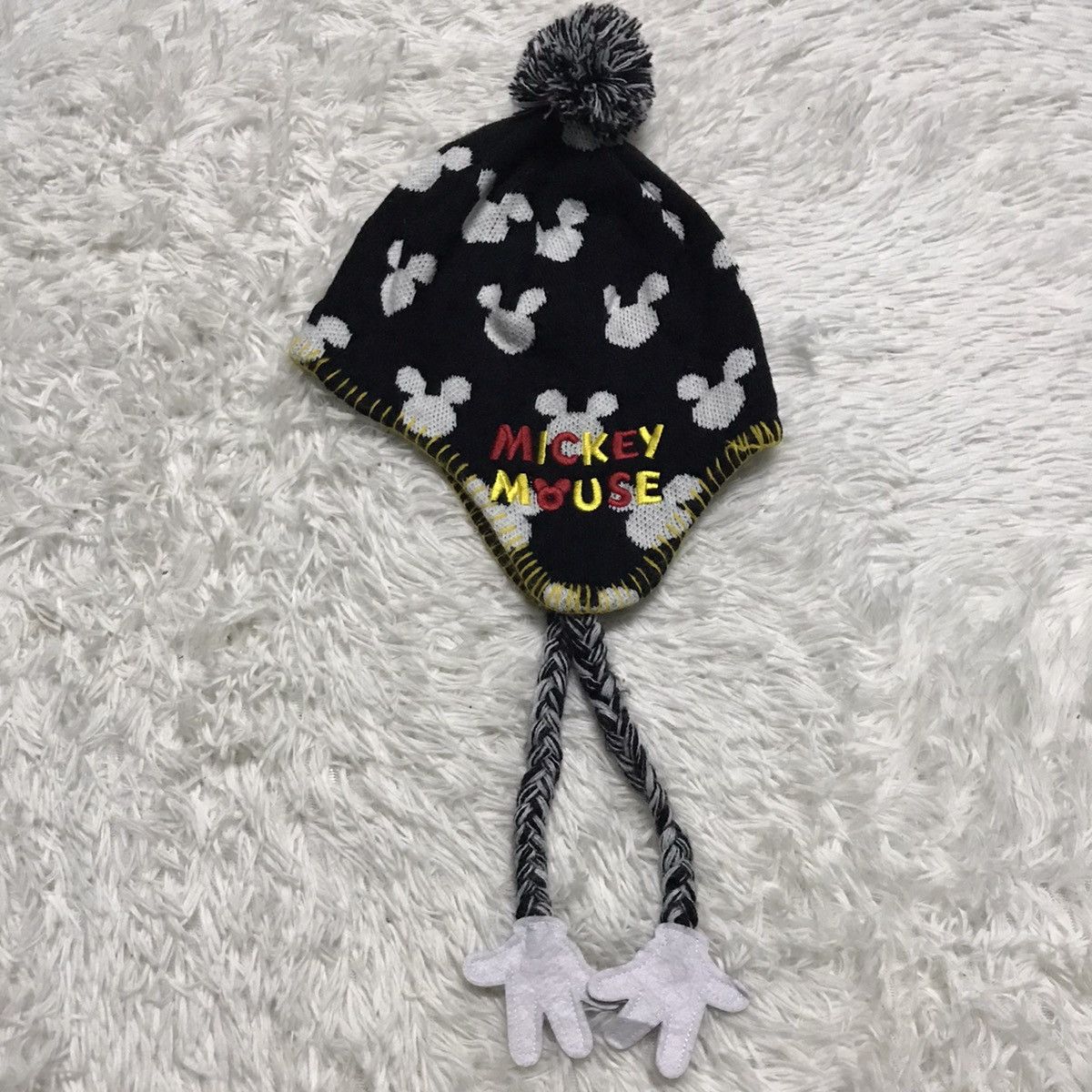 Disney × Mickey Mouse Mickey Mouse snow cap hat beanie Size ONE SIZE - 3 Thumbnail