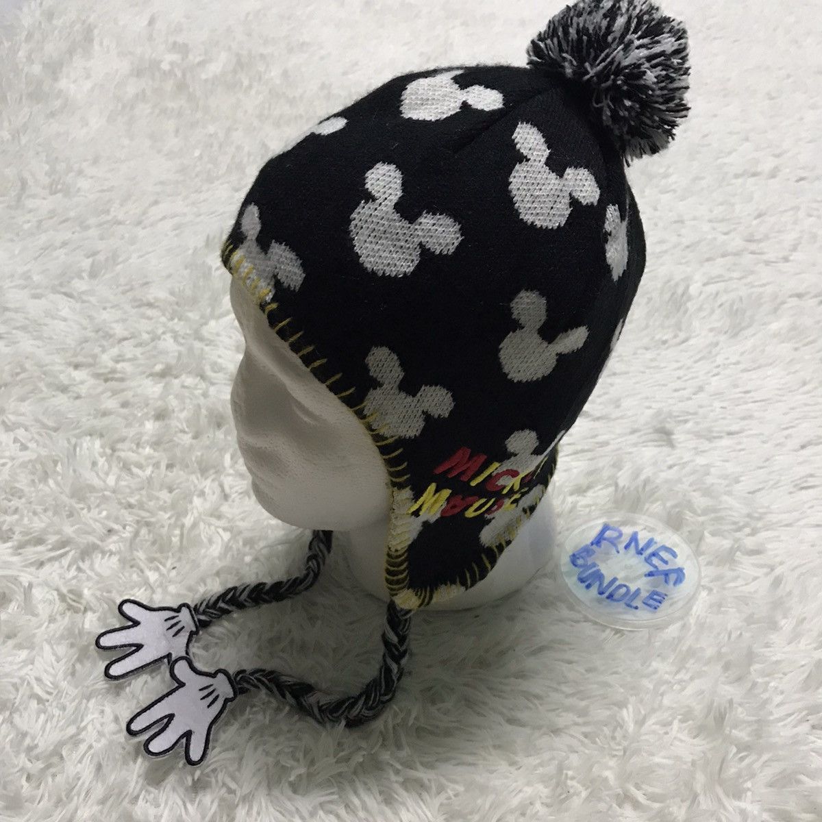 Disney × Mickey Mouse Mickey Mouse snow cap hat beanie Size ONE SIZE - 1 Thumbnail