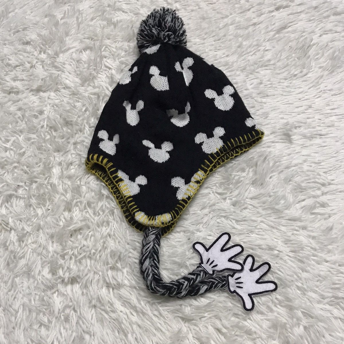Disney × Mickey Mouse Mickey Mouse snow cap hat beanie Size ONE SIZE - 4 Thumbnail