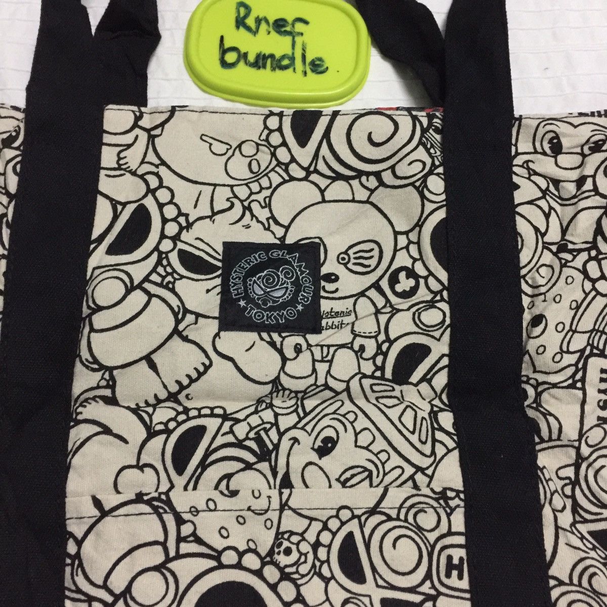 Hysteric Glamour Rare‼️ Hysteric glamour reversible shoulder tote bag Size ONE SIZE - 13 Thumbnail