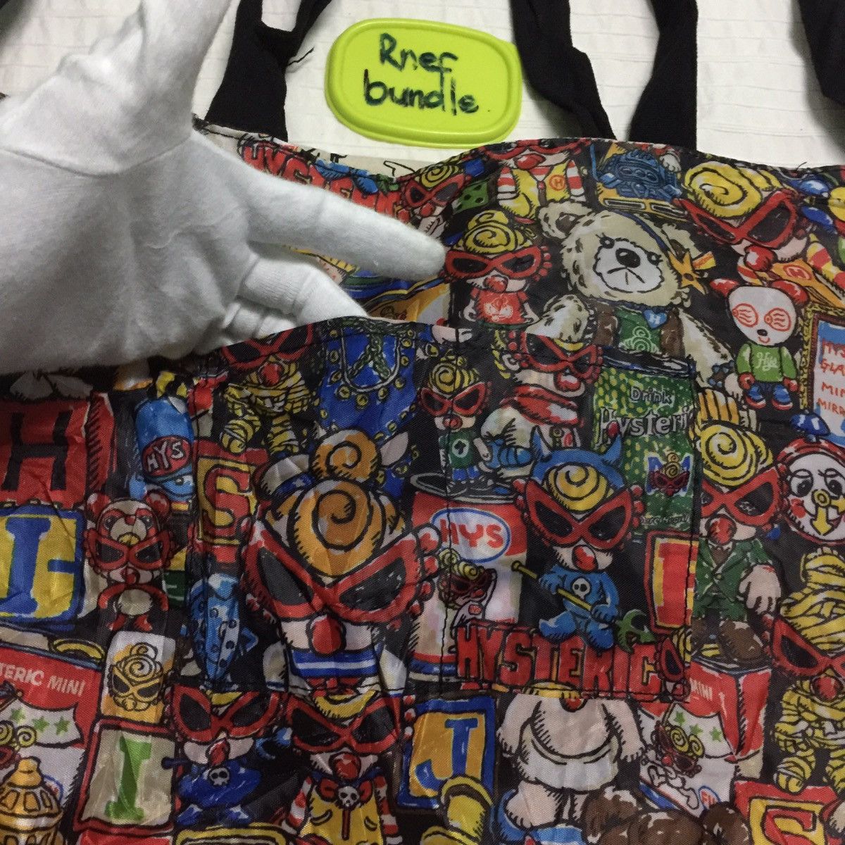 Hysteric Glamour Rare‼️ Hysteric glamour reversible shoulder tote bag Size ONE SIZE - 6 Thumbnail
