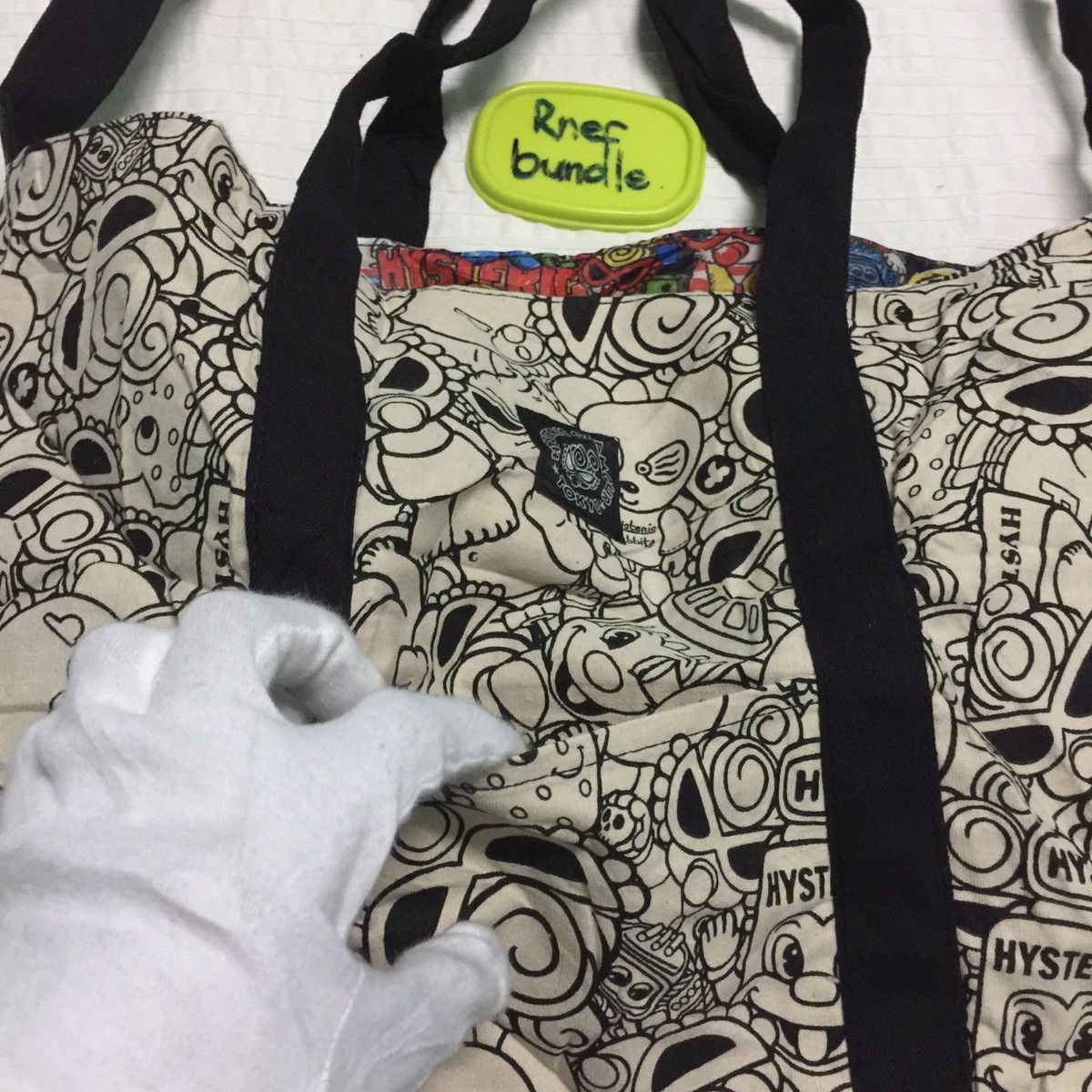 Hysteric Glamour Rare‼️ Hysteric glamour reversible shoulder tote bag Size ONE SIZE - 14 Thumbnail