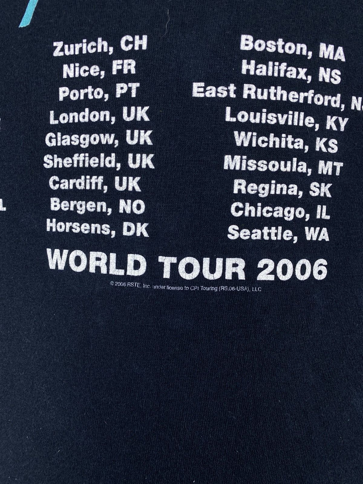 Band Tees GONE 🔥 Vintage The Rolling Stones Tour Tee T Shirt Size US L / EU 52-54 / 3 - 5 Thumbnail