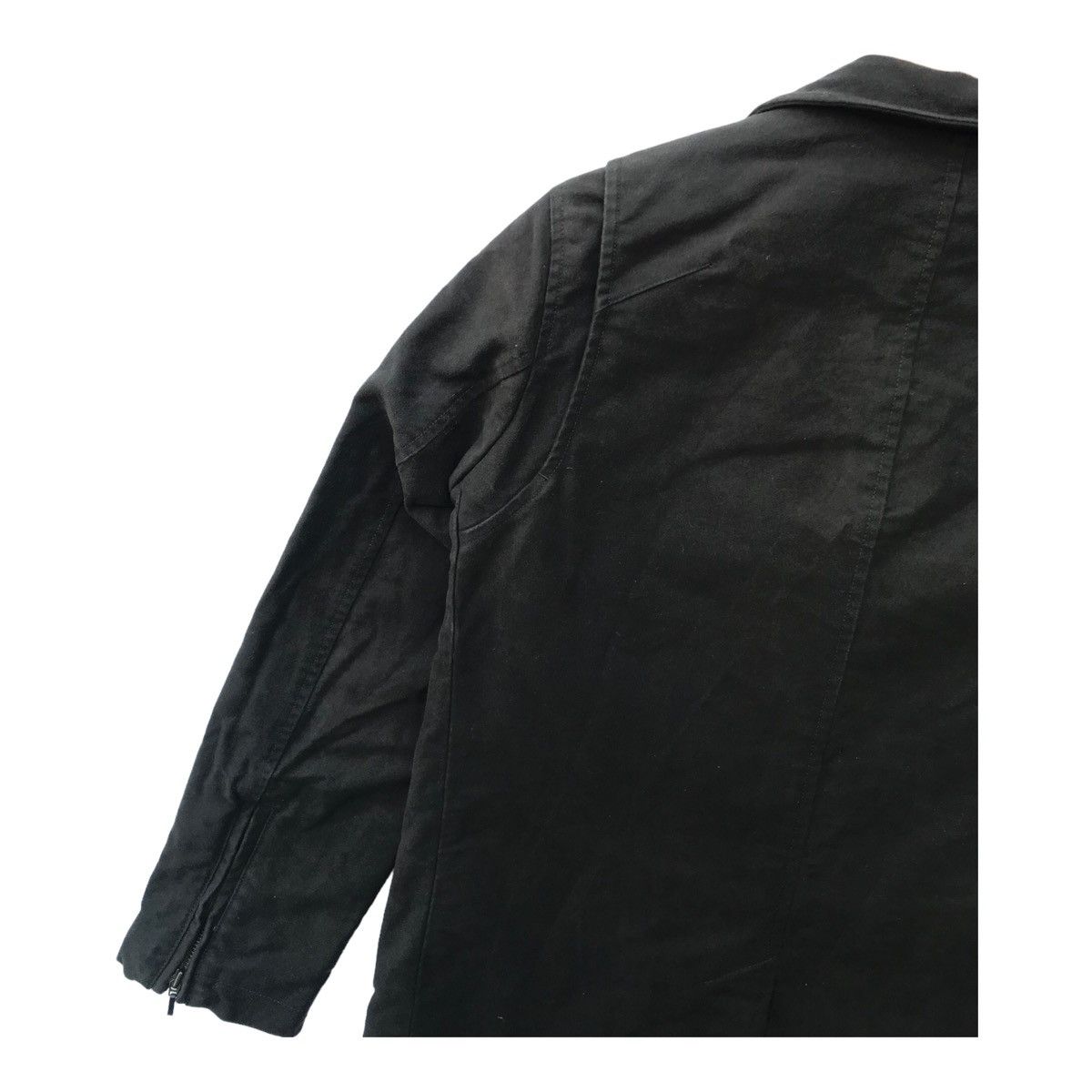 Katharine Hamnett London Hamnett Women Zipper Bikers Coat Hamnett Sun Faded Jacket Size M / US 6-8 / IT 42-44 - 7 Thumbnail