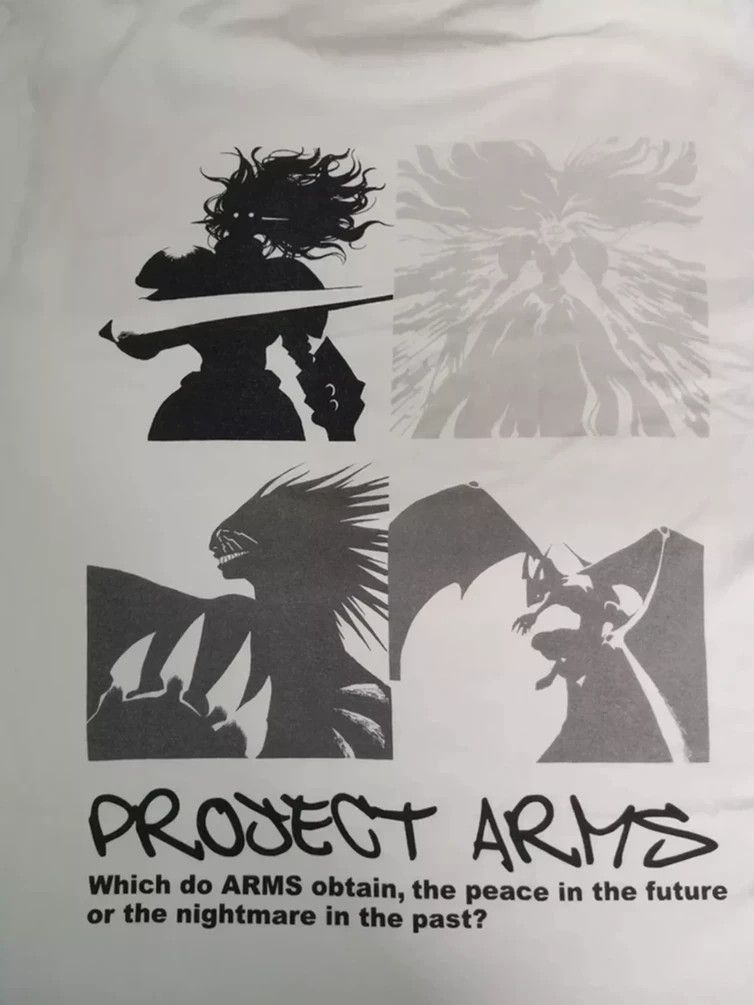 Anime Vintage Project Arms Japan Anime Manga Tee Limited Size US M / EU 48-50 / 2 - 2 Thumbnail