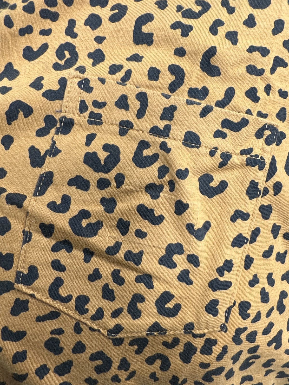 Supreme Supreme leopard pocket tee gold large Size US L / EU 52-54 / 3 - 5 Thumbnail
