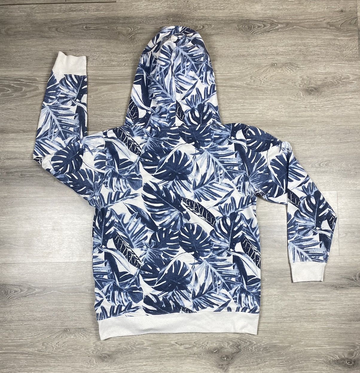 Japanese Brand STEAL 🔥 VINTAGE FULLPRINT FLORA HOODIE SWEATSHIRT Size US M / EU 48-50 / 2 - 10 Thumbnail
