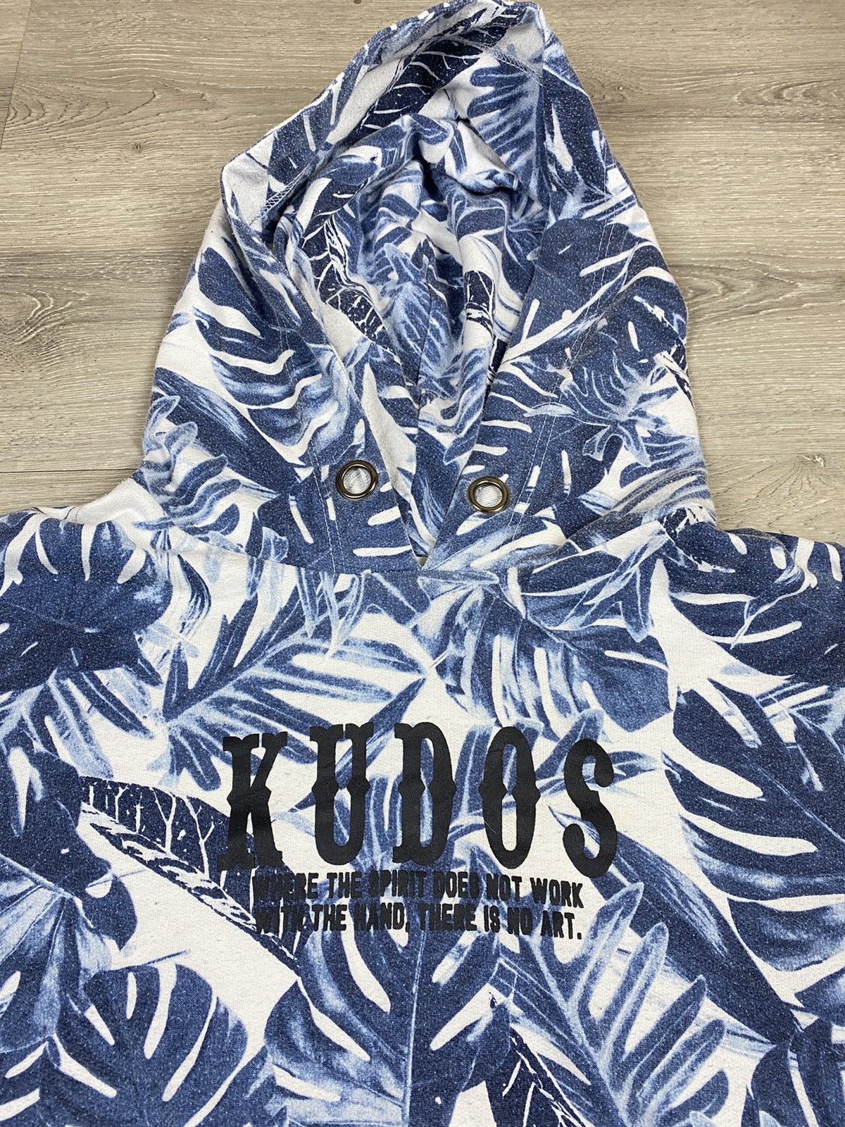 Japanese Brand STEAL 🔥 VINTAGE FULLPRINT FLORA HOODIE SWEATSHIRT Size US M / EU 48-50 / 2 - 5 Thumbnail