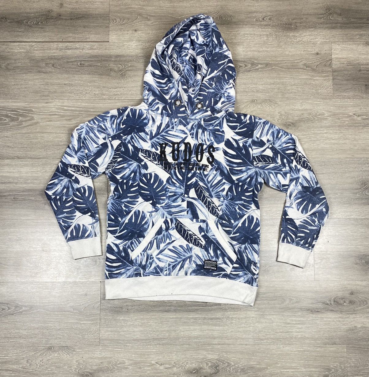 Japanese Brand STEAL 🔥 VINTAGE FULLPRINT FLORA HOODIE SWEATSHIRT Size US M / EU 48-50 / 2 - 1 Thumbnail