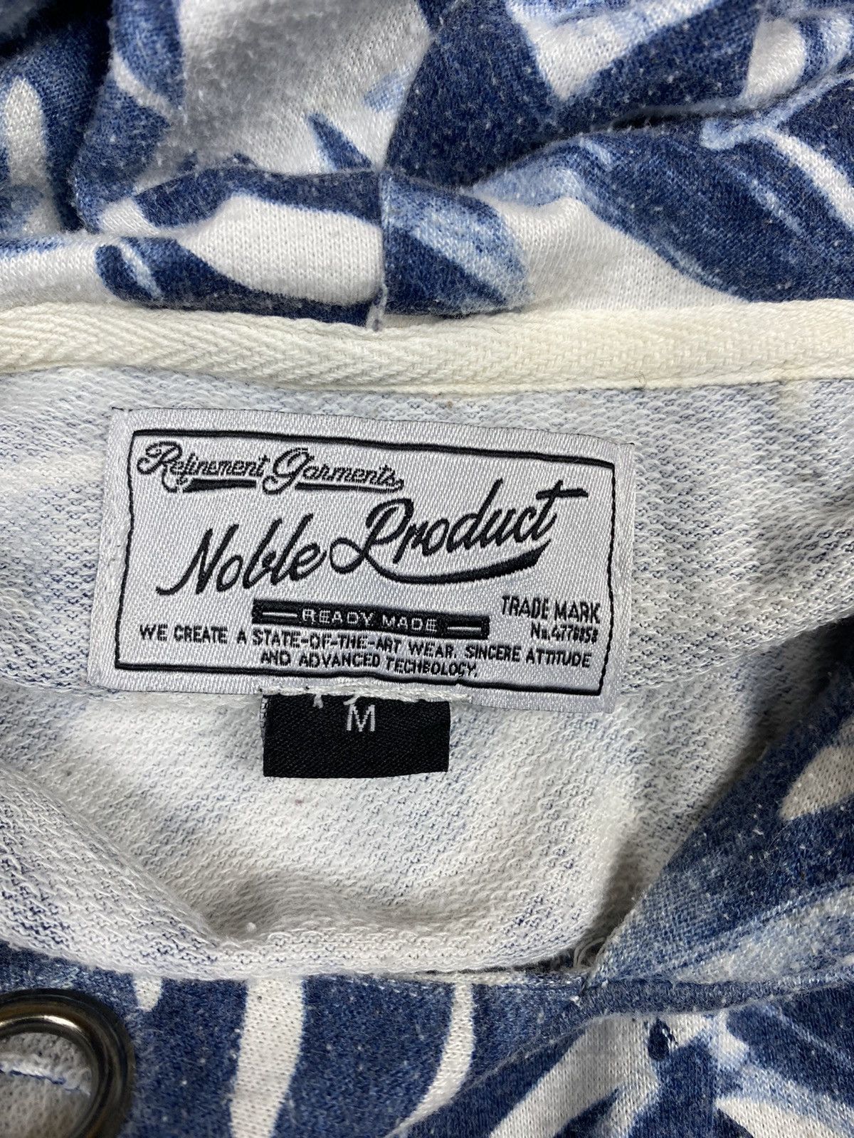 Japanese Brand STEAL 🔥 VINTAGE FULLPRINT FLORA HOODIE SWEATSHIRT Size US M / EU 48-50 / 2 - 7 Thumbnail
