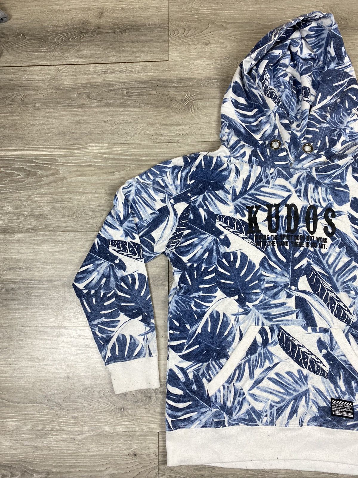 Japanese Brand STEAL 🔥 VINTAGE FULLPRINT FLORA HOODIE SWEATSHIRT Size US M / EU 48-50 / 2 - 3 Thumbnail