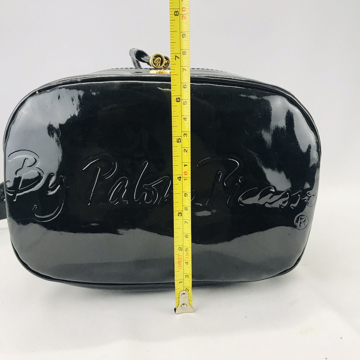 Paloma Picasso ❌Last Drop❌Auth Paloma Picasso Black Bucket drawstring bag Size ONE SIZE - 17 Thumbnail