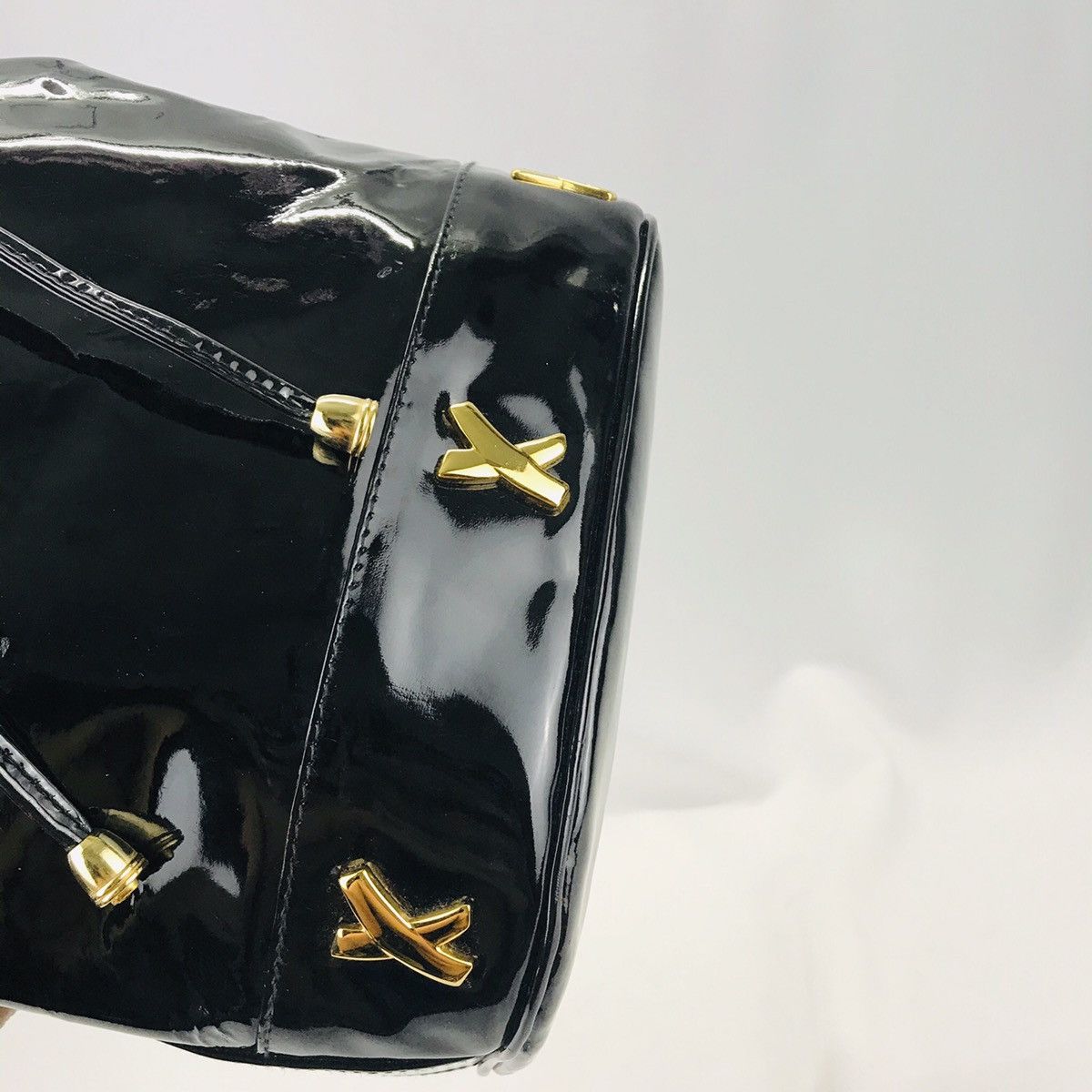 Paloma Picasso ❌Last Drop❌Auth Paloma Picasso Black Bucket drawstring bag Size ONE SIZE - 11 Thumbnail