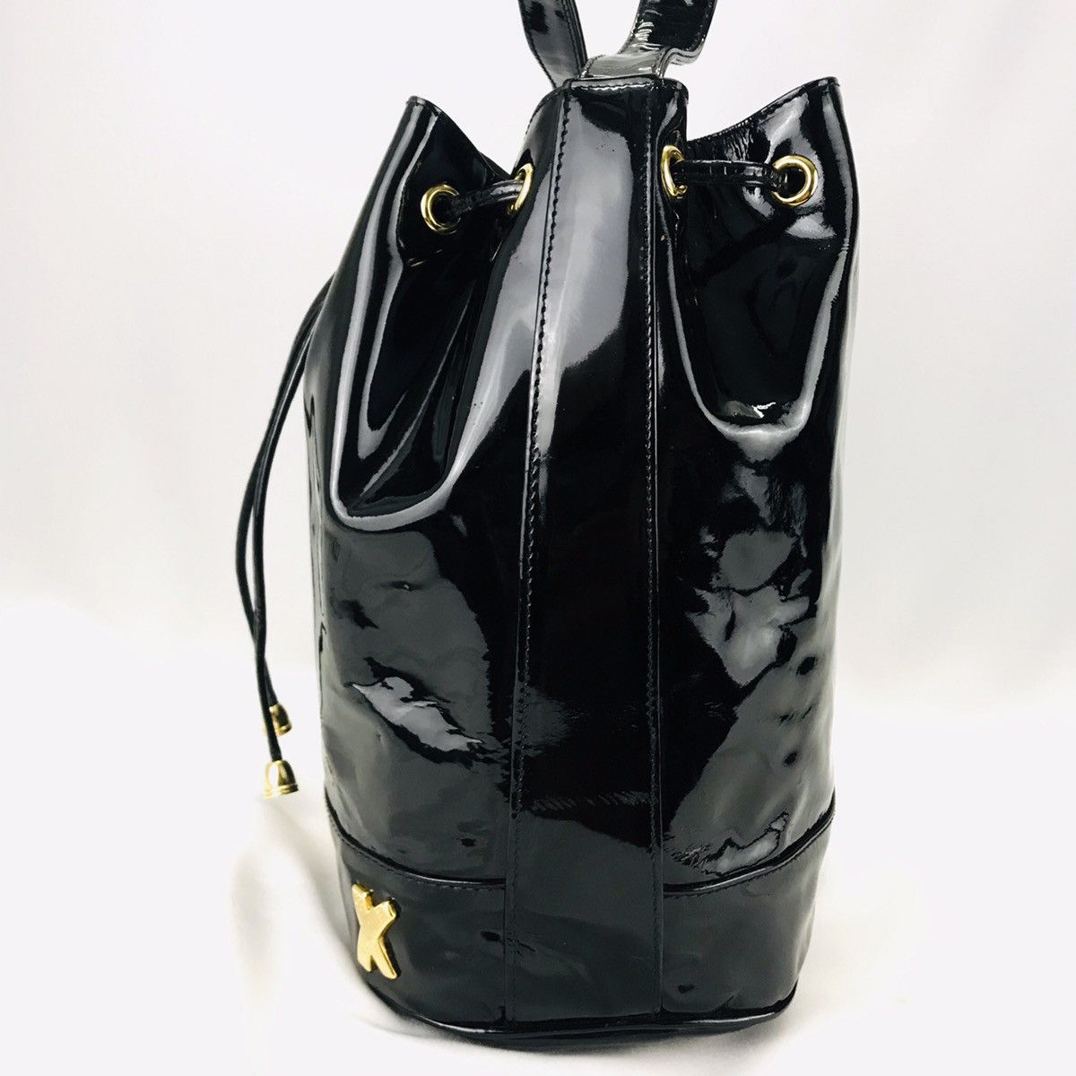Paloma Picasso ❌Last Drop❌Auth Paloma Picasso Black Bucket drawstring bag Size ONE SIZE - 5 Thumbnail