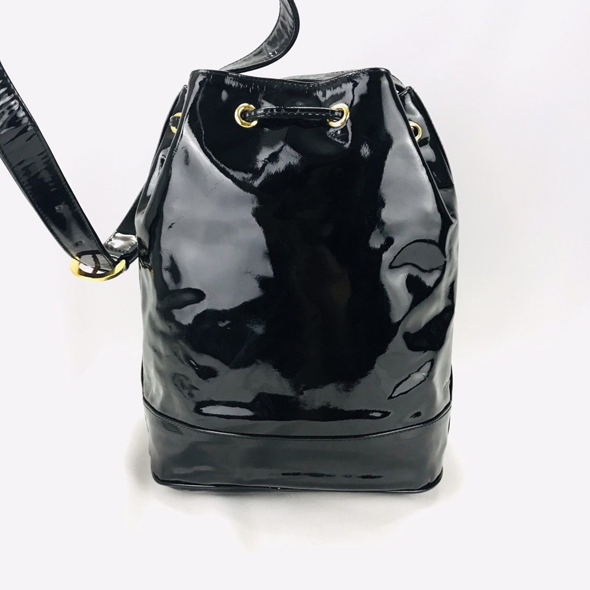 Paloma Picasso ❌Last Drop❌Auth Paloma Picasso Black Bucket drawstring bag Size ONE SIZE - 3 Thumbnail