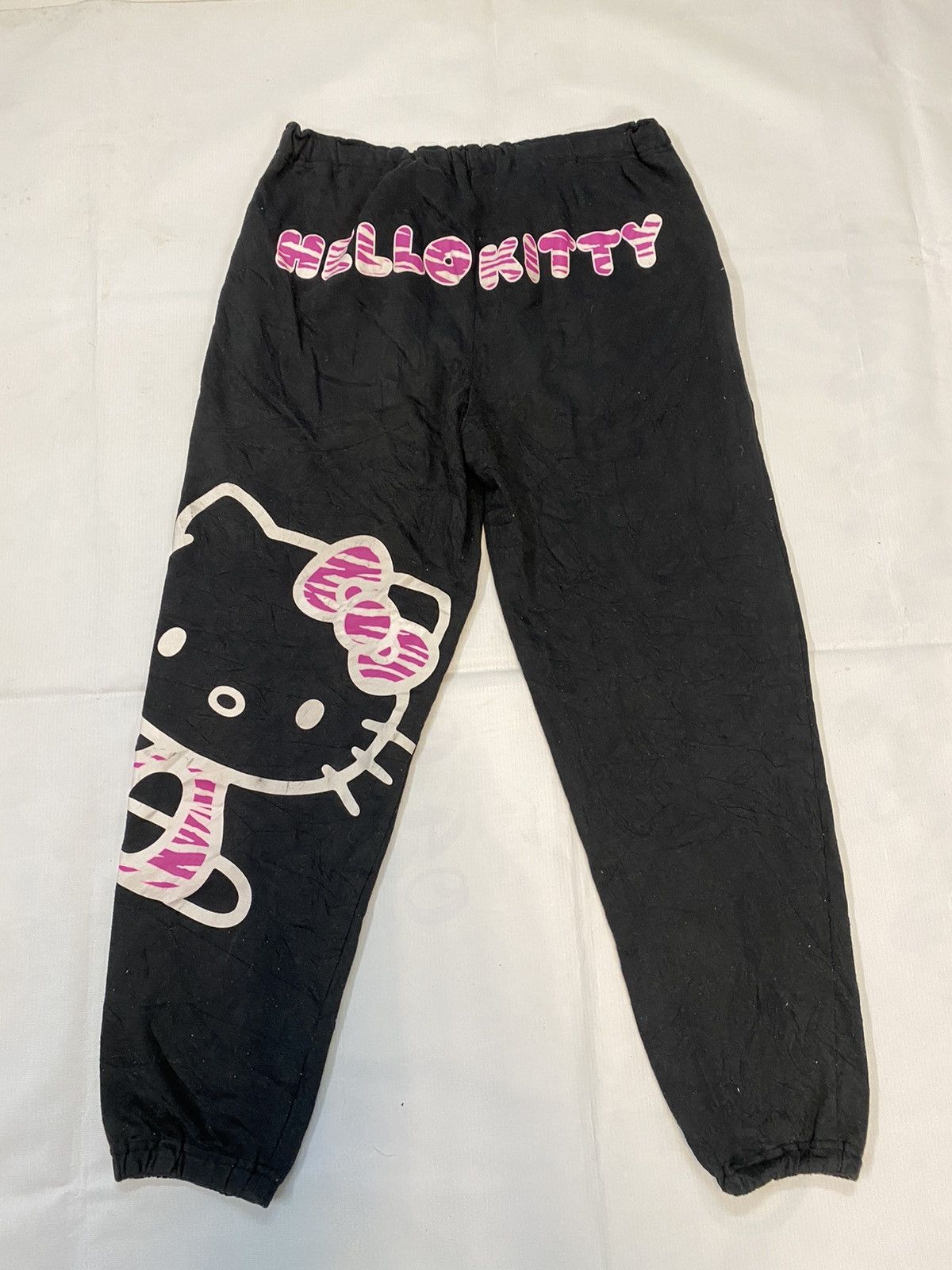 Anime × Cartoon Network × Japanese Brand Hello Kitty Jogger Pant Size US 32 / EU 48 - 4 Thumbnail