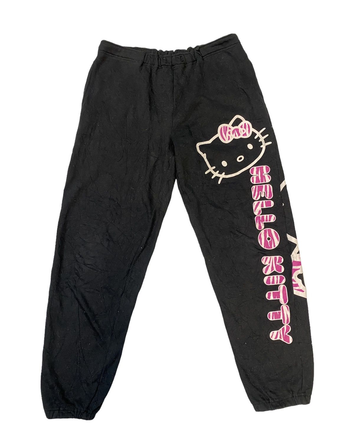 Anime × Cartoon Network × Japanese Brand Hello Kitty Jogger Pant Size US 32 / EU 48 - 1 Thumbnail