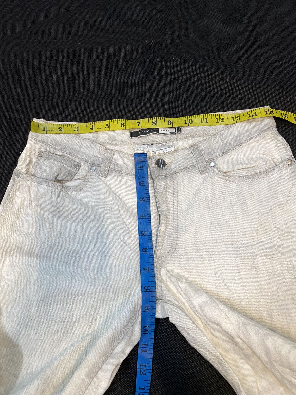 Designer × Vintage Sportmax Code Denim Jeans Size US 30 / EU 46 - 14 Thumbnail