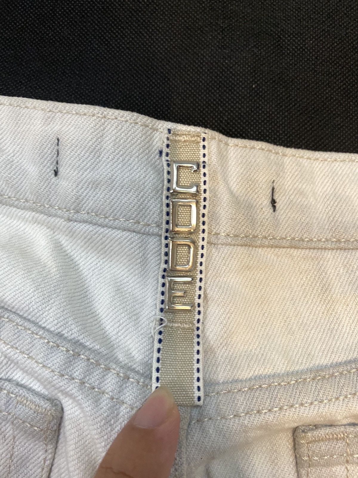 Designer × Vintage Sportmax Code Denim Jeans Size US 30 / EU 46 - 12 Thumbnail