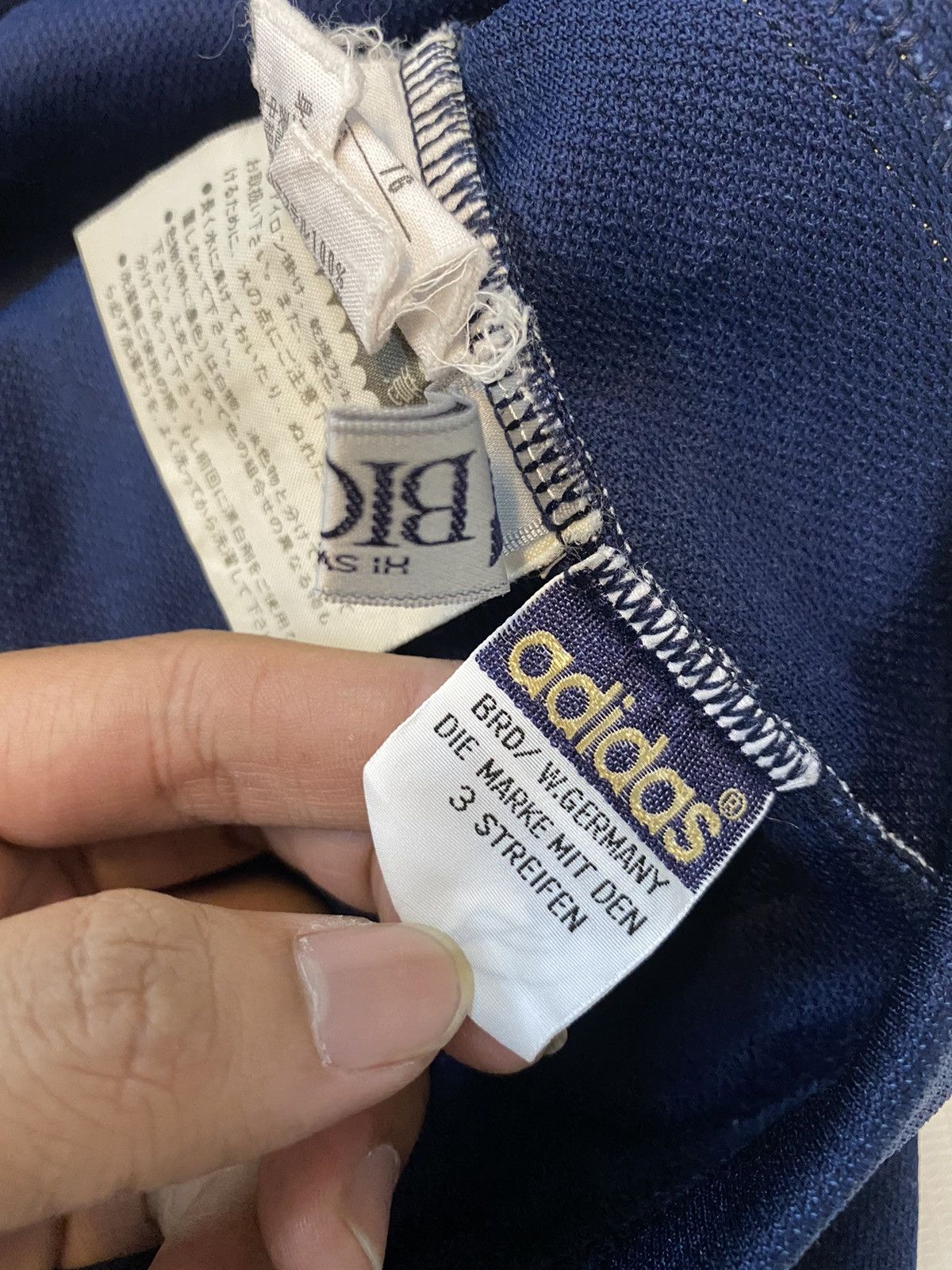 Adidas × Descente × Vintage Vintage Adidas Track Pant Size US 31 - 11 Thumbnail