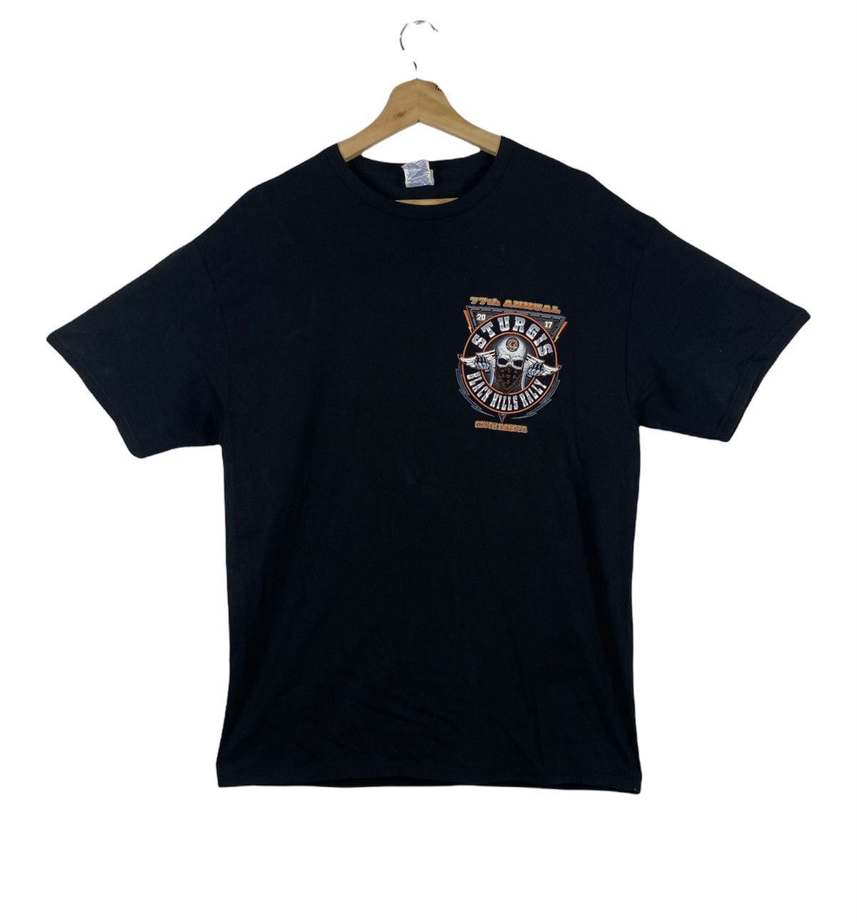 Harley Davidson DELET 🔥 Sturgis Motorcycle Rally 77th Annual T shirt Tee Size US L / EU 52-54 / 3 - 4 Thumbnail