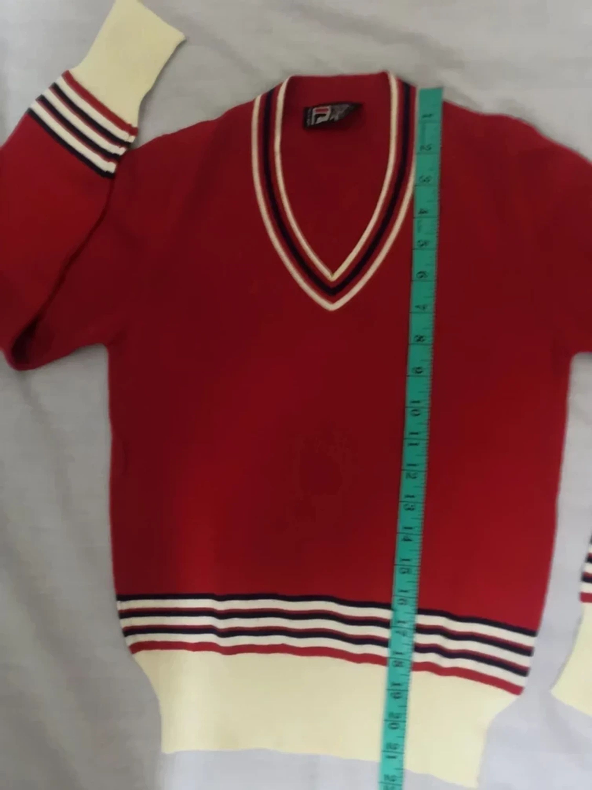 Bjorn Borg Vintage 80's Fila Knitwear Made in Italy New Without Tag Size US XS / EU 42 / 0 - 6 Thumbnail