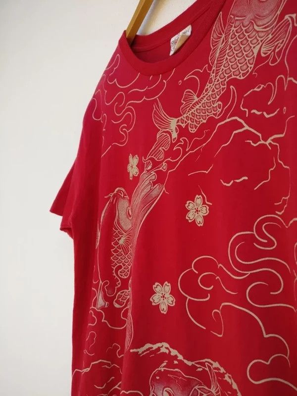 Other ⚡ Flash Sale! Fish Koi Print Tees Size US L / EU 52-54 / 3 - 3 Thumbnail