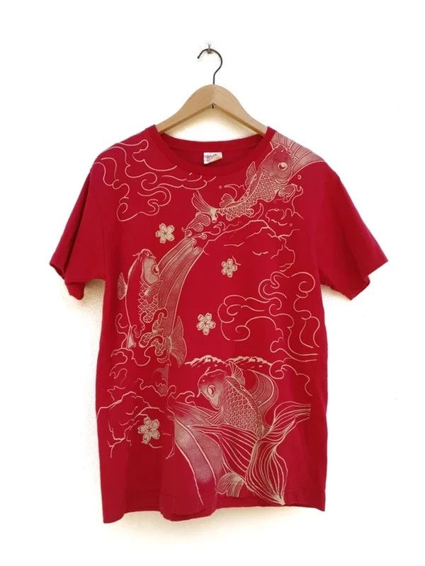 Other ⚡ Flash Sale! Fish Koi Print Tees Size US L / EU 52-54 / 3 - 1 Thumbnail