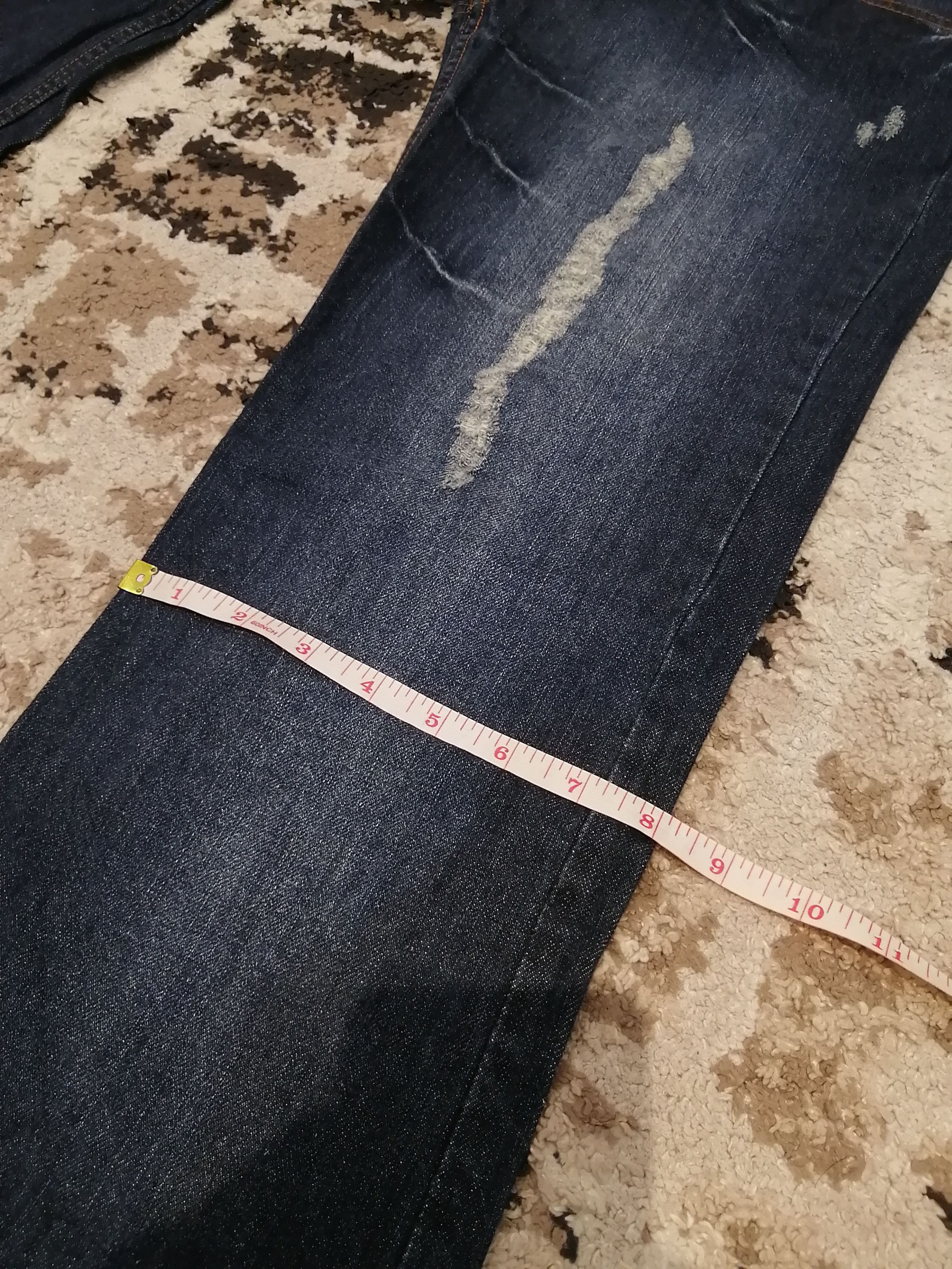 Japanese Brand Vintage Nylaus Japan Double Waist Flared Jeans Size US 31 - 10 Thumbnail