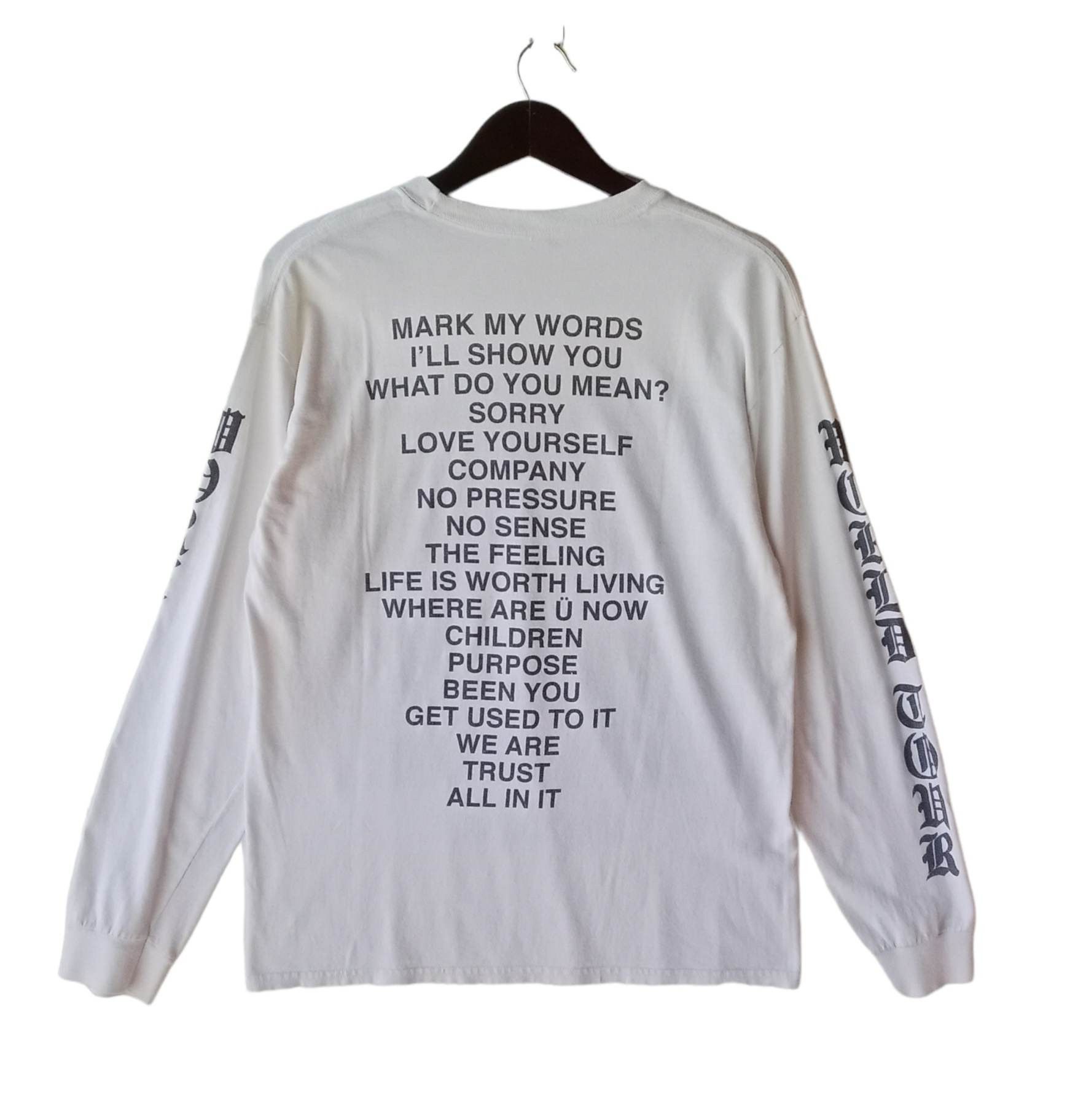 Band Tees JUSTIN BIEBER Purpose album solo singer tour 2016 shirt Size US M / EU 48-50 / 2 - 2 Thumbnail