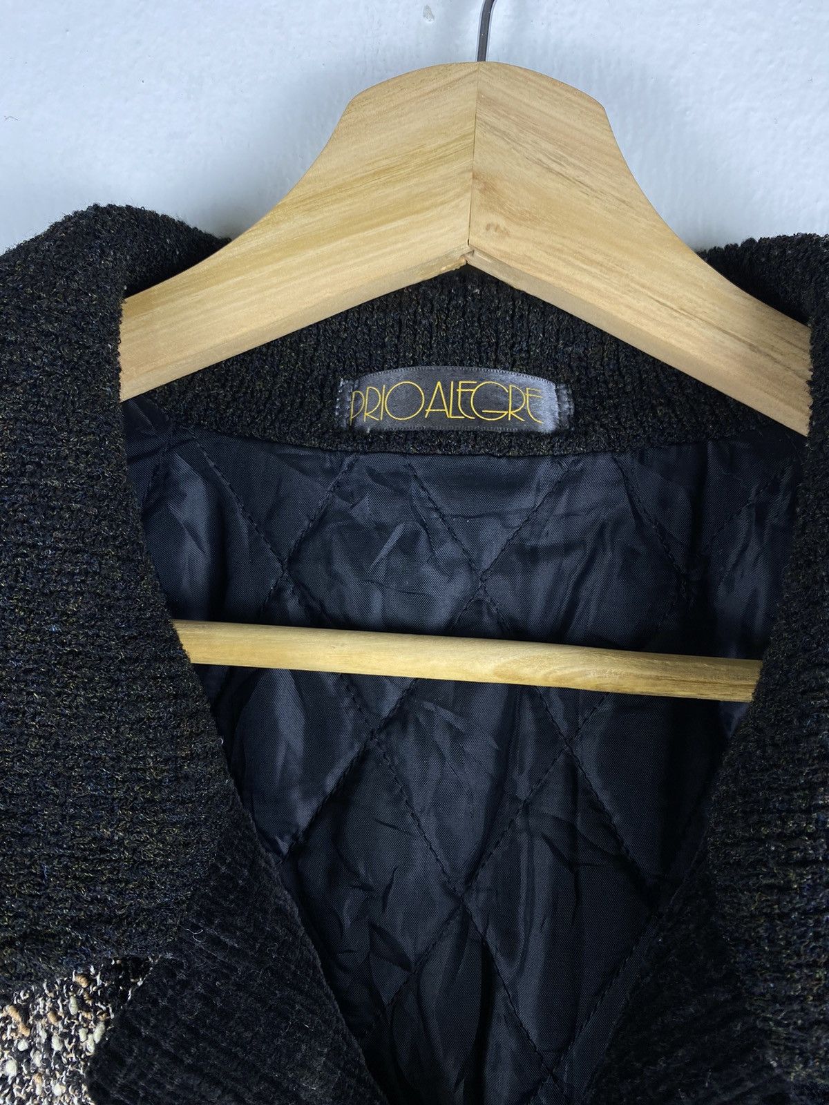 Japanese Brand Vintage Prio Alegre Kapital Style Patchwork Knit Jacket Size US M / EU 48-50 / 2 - 5 Thumbnail