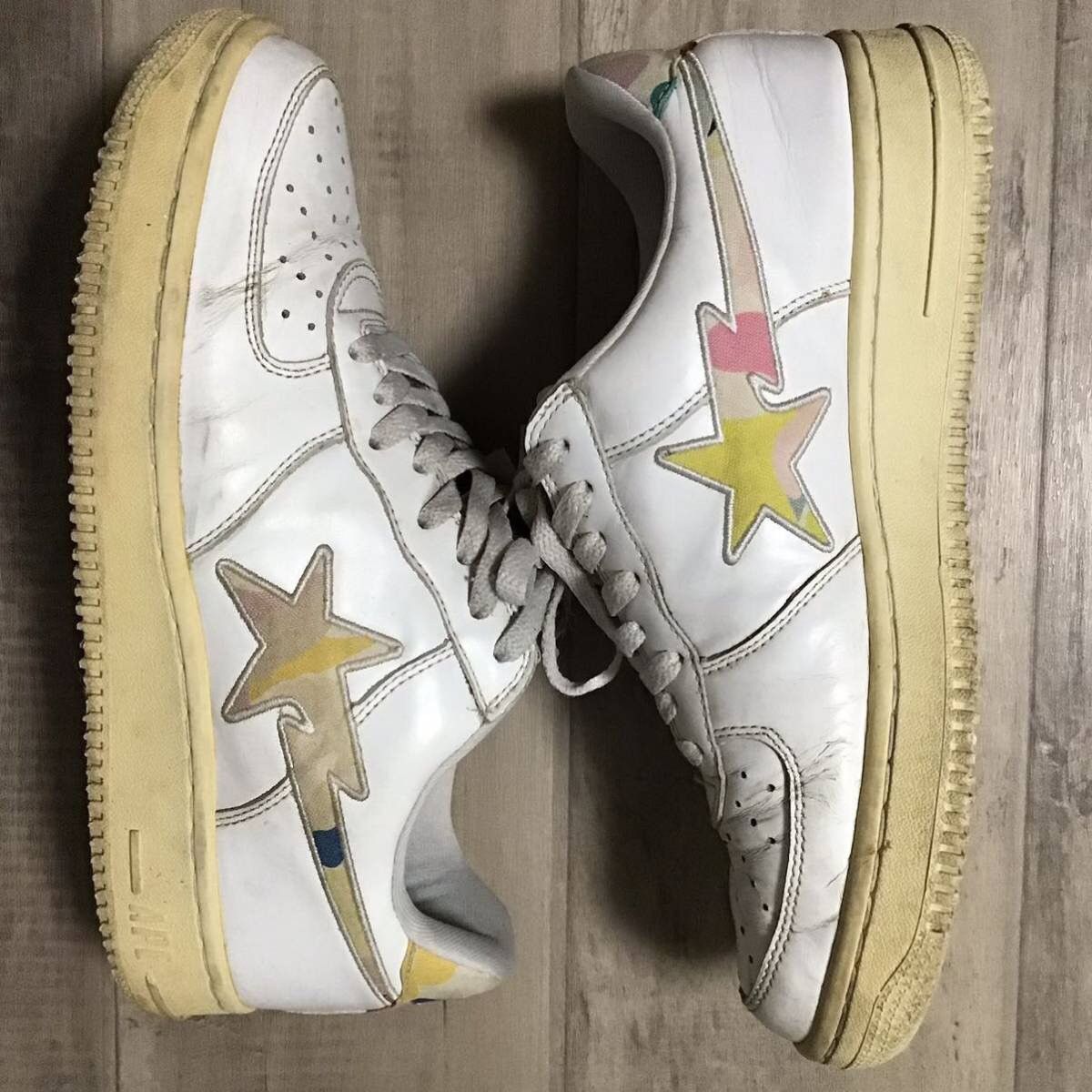 Bape × Nigo Multi camo leather BAPE STA sneakers a bathing ape NIGO Size US 9.5 / EU 42-43 - 2 Thumbnail