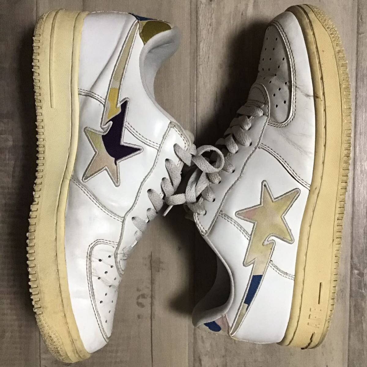Bape × Nigo Multi camo leather BAPE STA sneakers a bathing ape NIGO Size US 9.5 / EU 42-43 - 3 Thumbnail