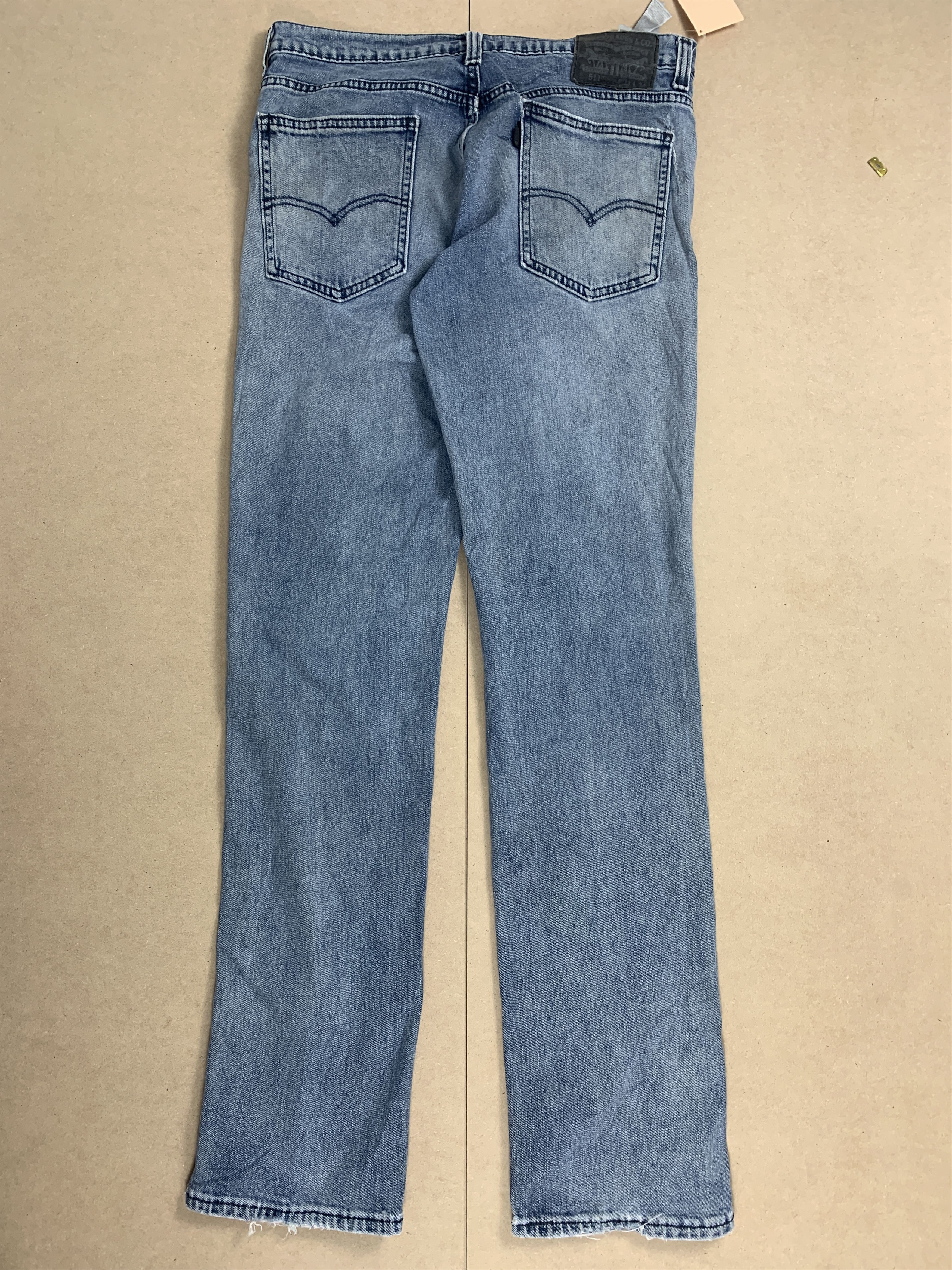 Levi's × Vintage Vintage LEVI'S 511 Black Label Men Slim Fit Jeans P0058 Size US 32 / EU 48 - 6 Thumbnail
