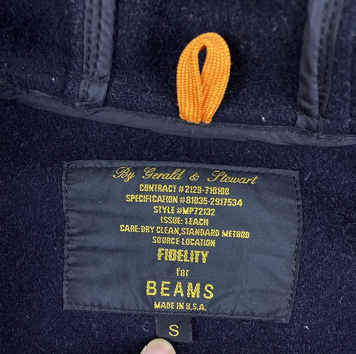 Beams Plus Vintage Beams X Fidelity Jacket Hoodie Wool Duffle Coats Size US S / EU 44-46 / 1 - 4 Thumbnail