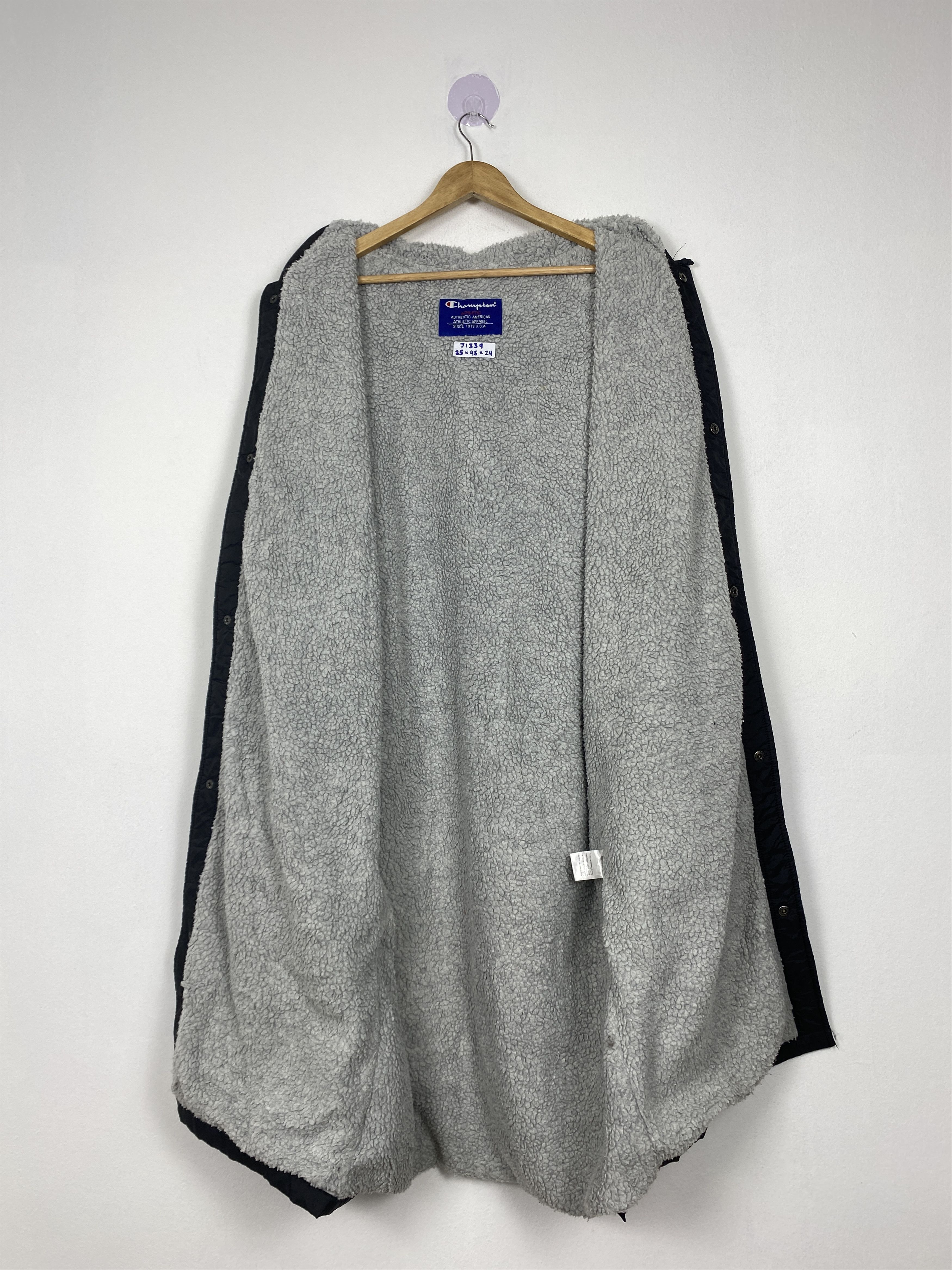 Champion Vintage Champion Hoodie Sherpa Lining Long Jacket J1339 Size US M / EU 48-50 / 2 - 11 Thumbnail