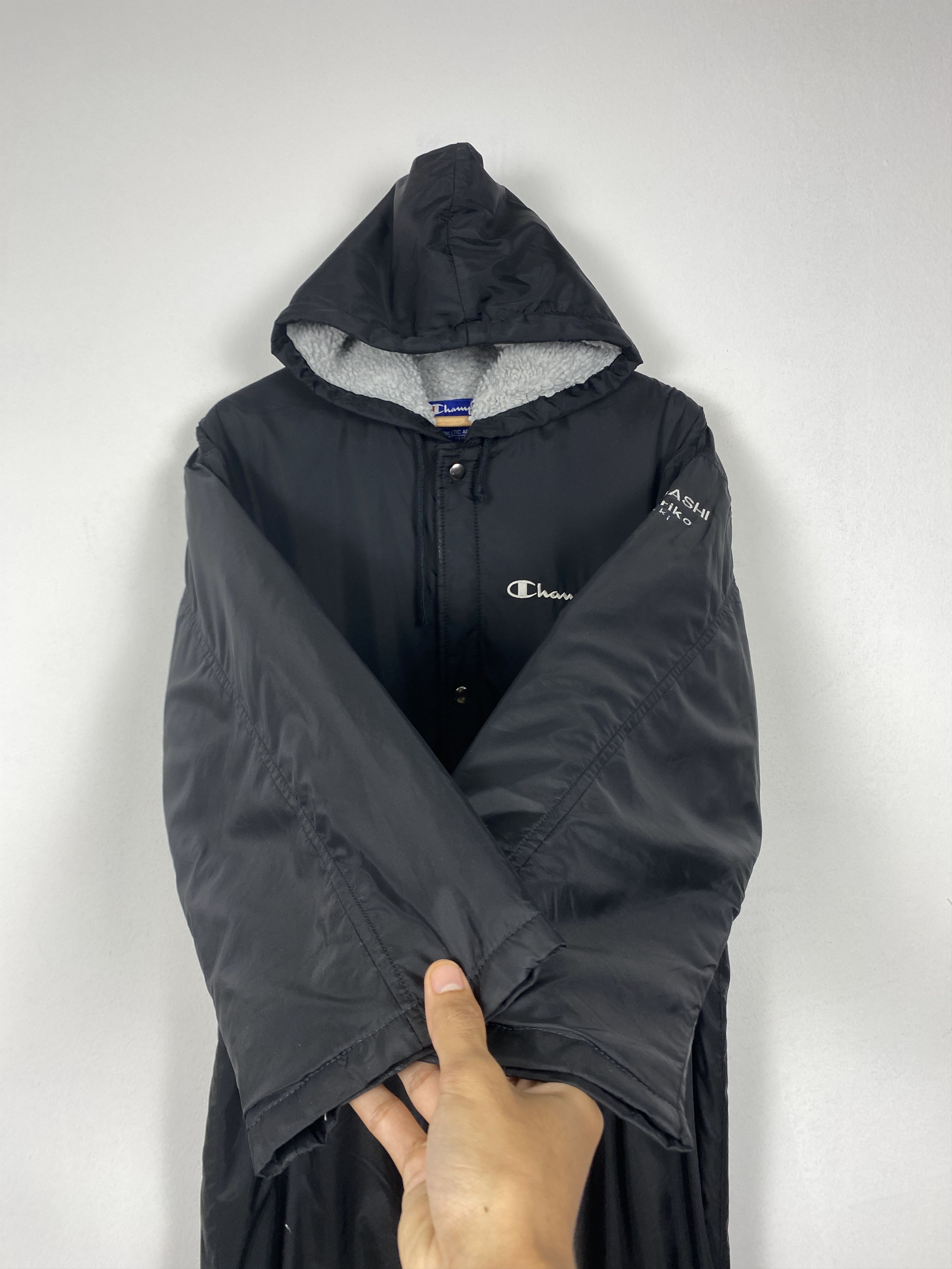 Champion Vintage Champion Hoodie Sherpa Lining Long Jacket J1339 Size US M / EU 48-50 / 2 - 9 Thumbnail