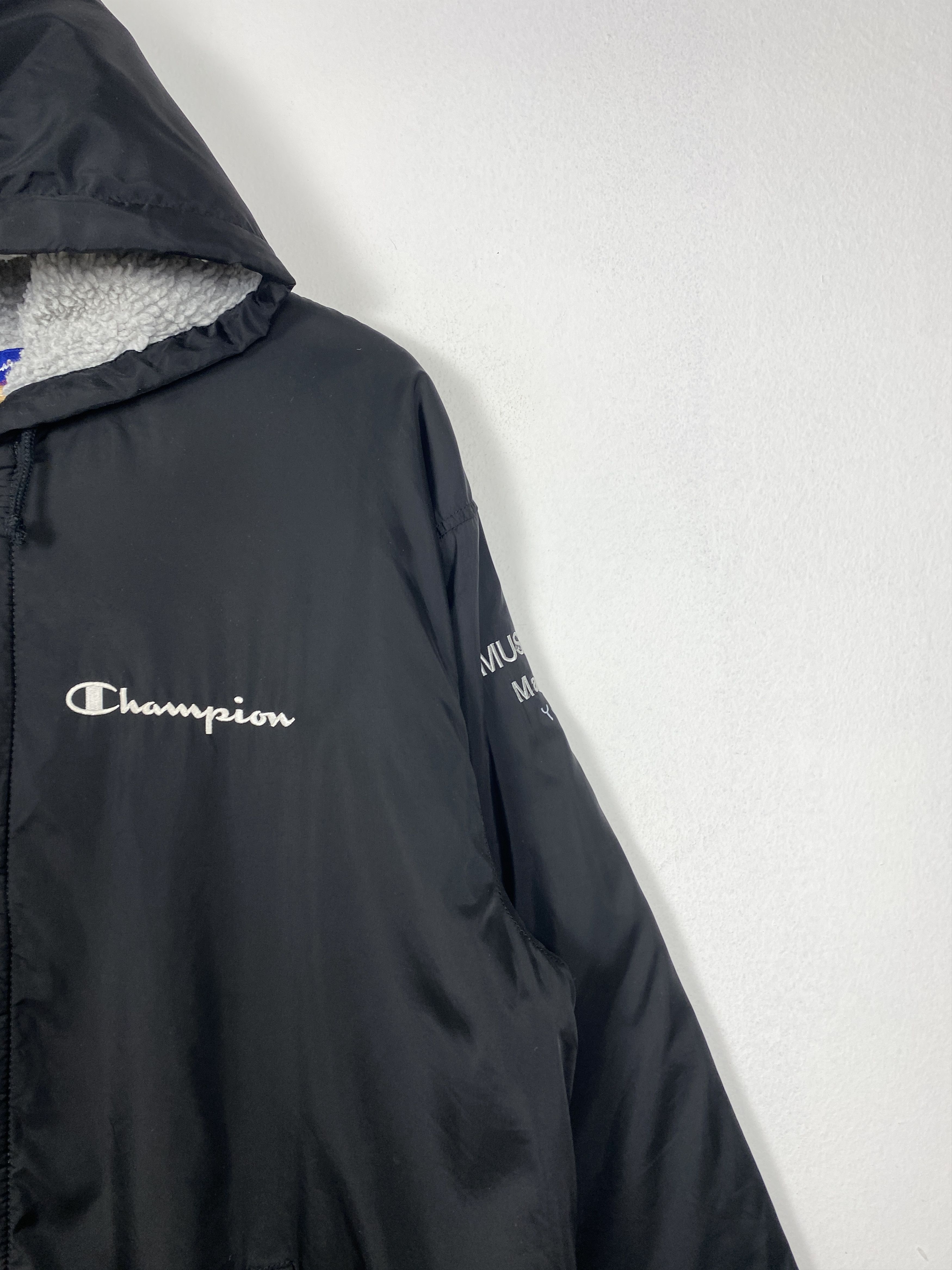 Champion Vintage Champion Hoodie Sherpa Lining Long Jacket J1339 Size US M / EU 48-50 / 2 - 3 Thumbnail