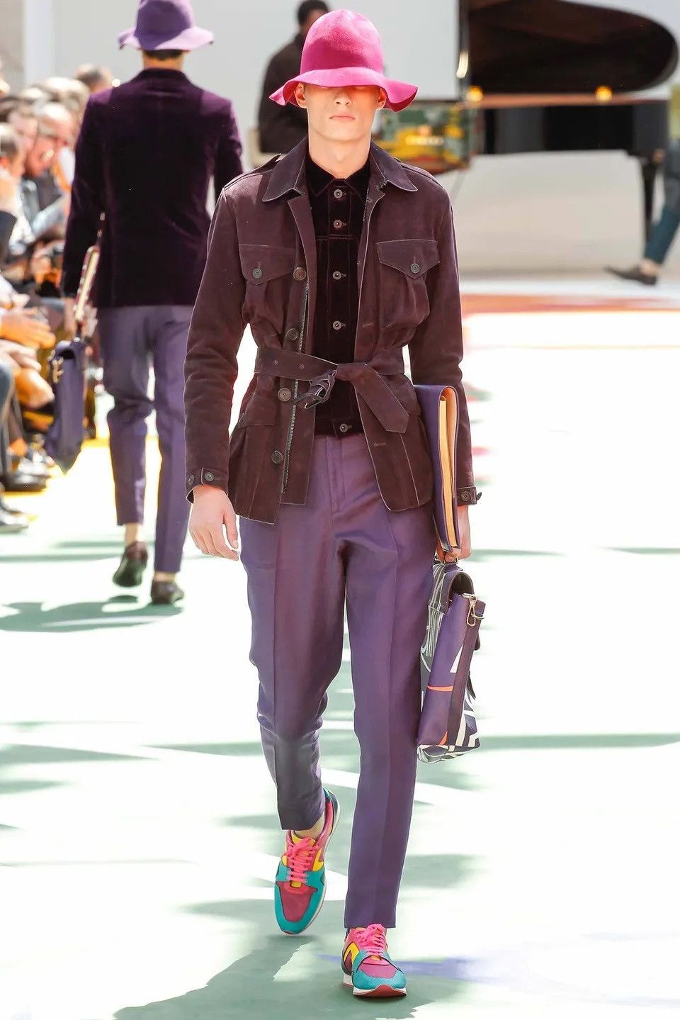 Burberry 💥BURBERRY PRORSUM Spring/Summer 2015 Runway London Sneaker Size US 5 / EU 37 - 3 Thumbnail