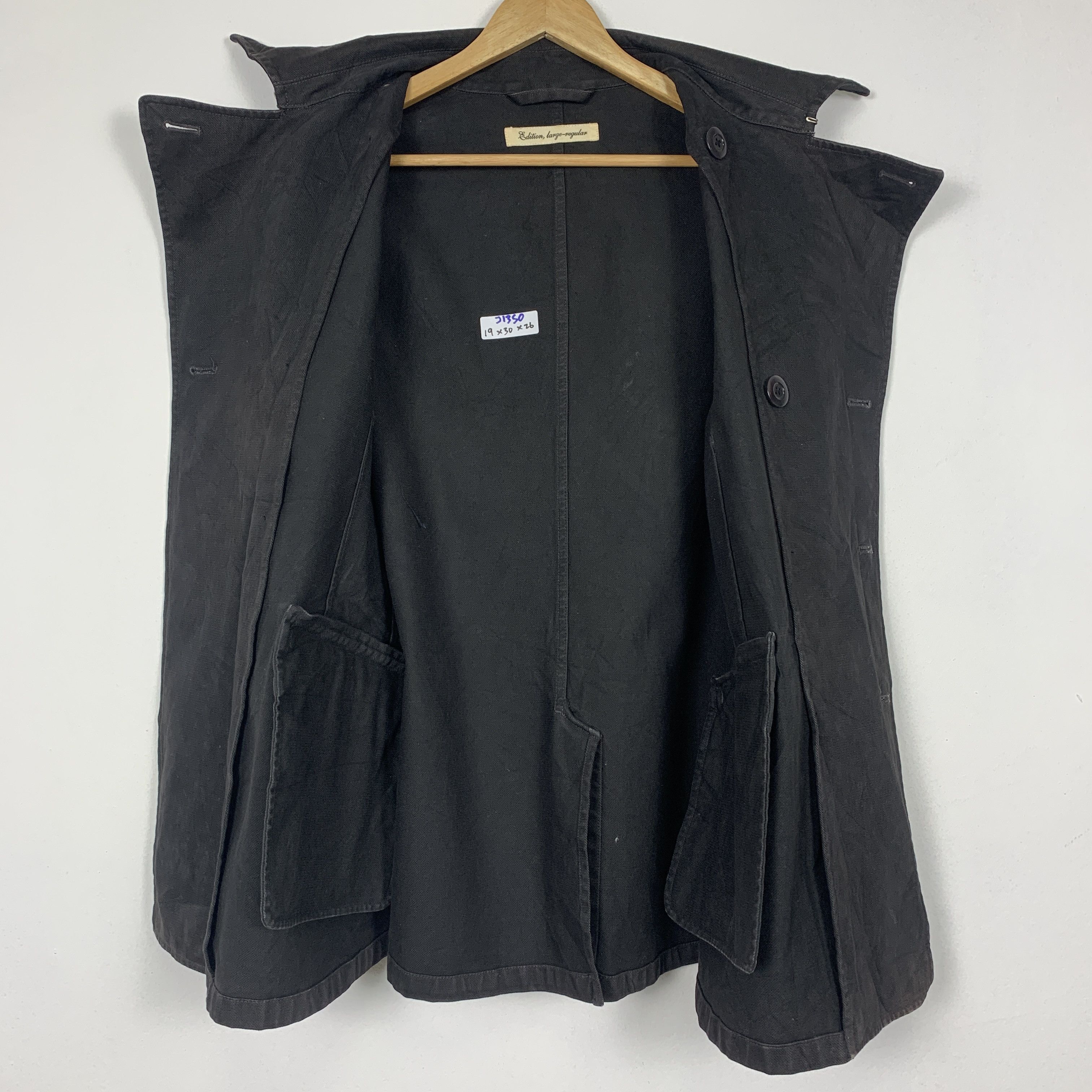 Japanese Brand Vintage Edition Faded Button Blazer Jacket J1350 Size US L / EU 52-54 / 3 - 7 Thumbnail