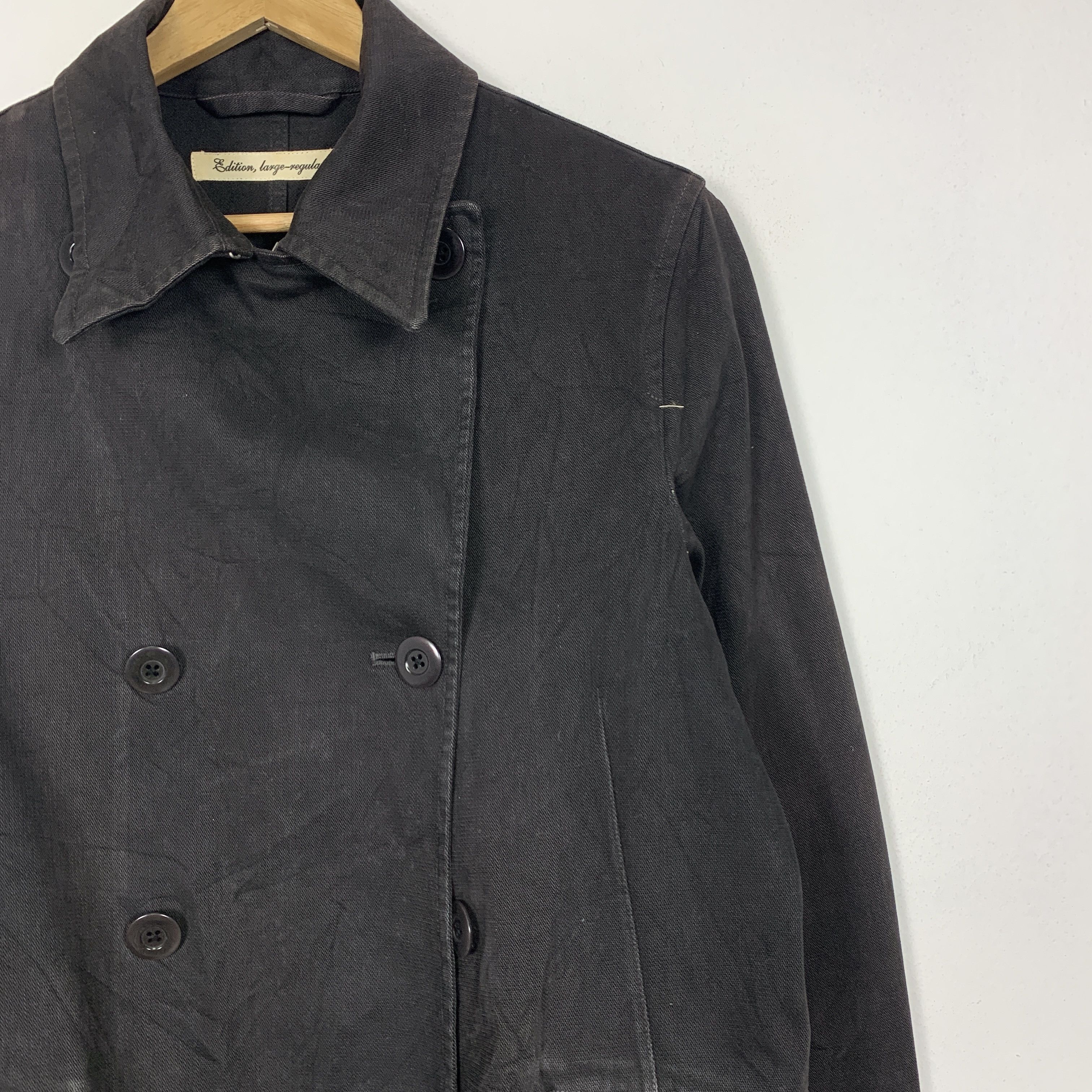 Japanese Brand Vintage Edition Faded Button Blazer Jacket J1350 Size US L / EU 52-54 / 3 - 3 Thumbnail