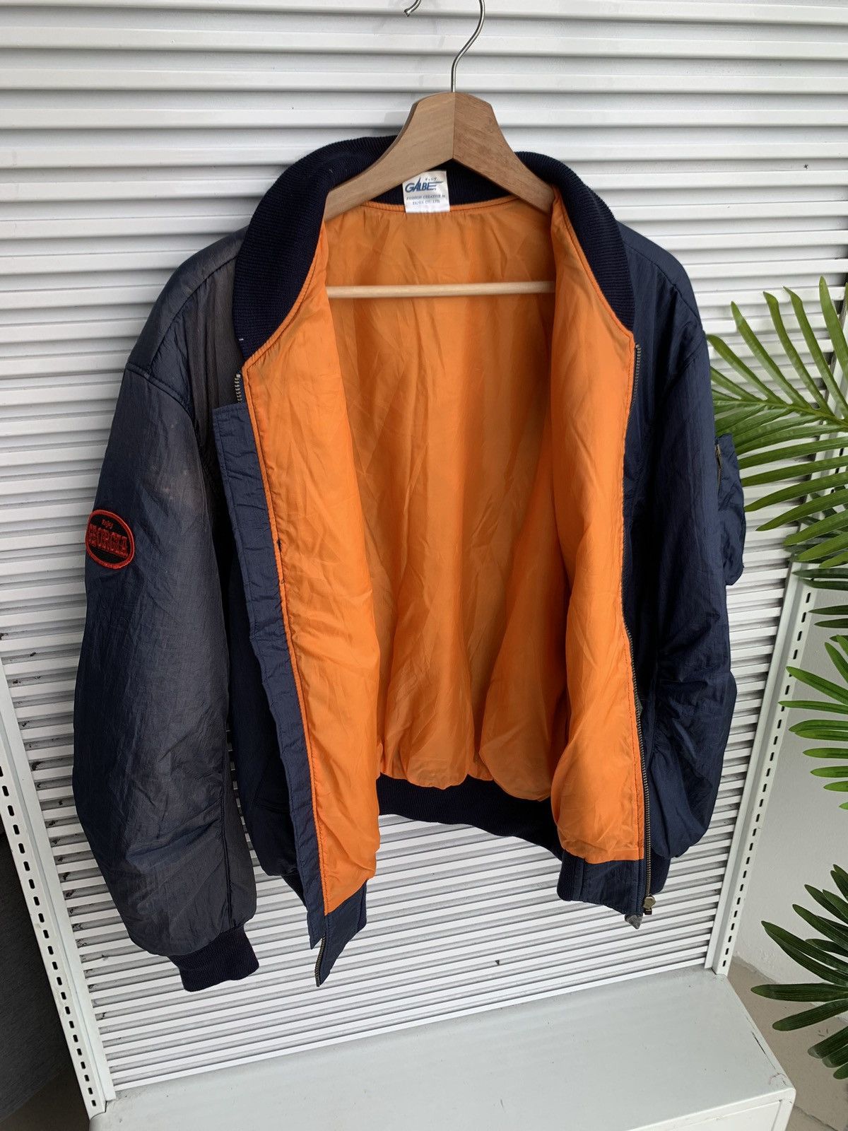 Coca Cola Vintage Sunfaded Enjoy Georgia by Coca Cola Bomber Jacket Size US L / EU 52-54 / 3 - 3 Thumbnail