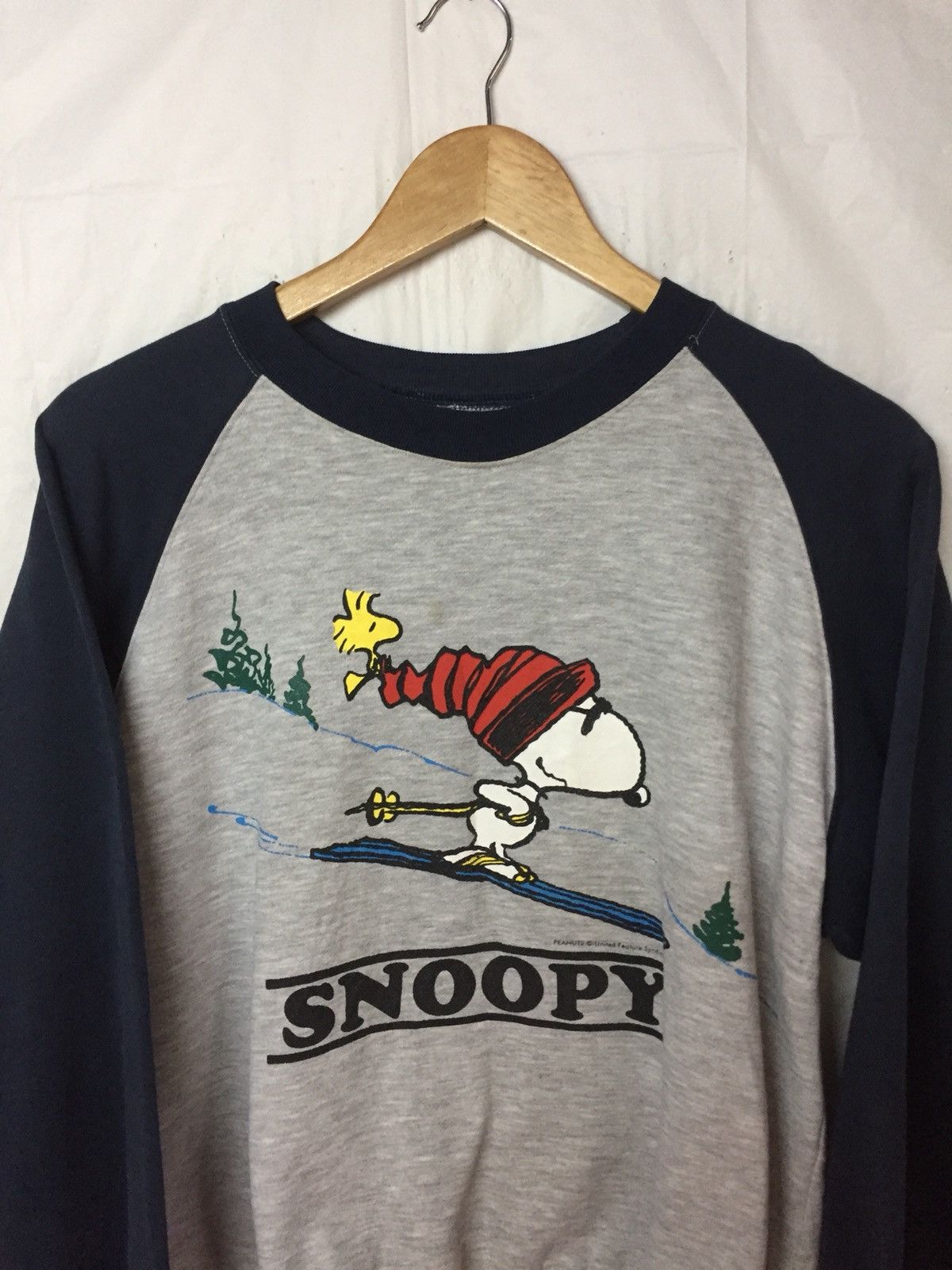 Japanese Brand × Vintage Vintage Snoopy Ski Crewneck /29 Size US S / EU 44-46 / 1 - 1 Thumbnail