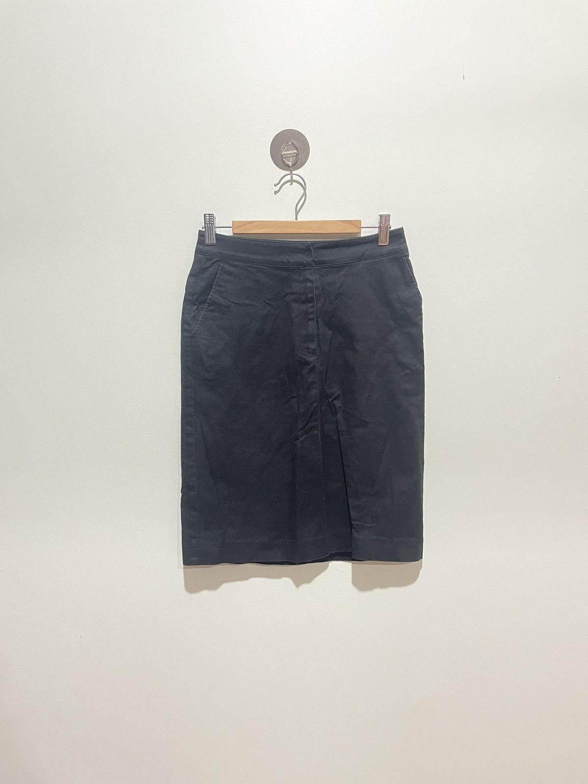 image of Lacoste Solid Black Skirt in Unspecified, Women's (Size 26)