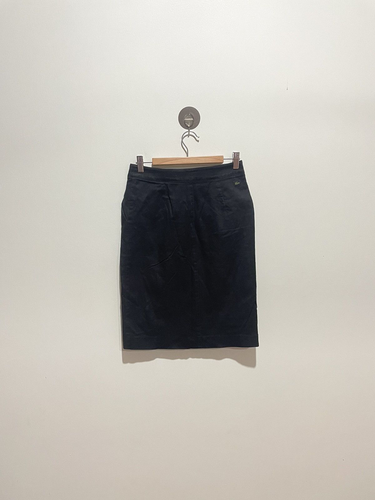 Lacoste Lacoste Solid Black skirt Size 26" / US 2 / IT 38 - 2 Thumbnail